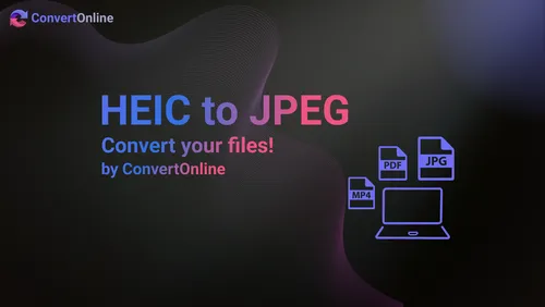 How to convert HEIC to JPEG with the ConvertOnline platform